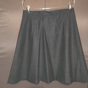 Wool Flared Skirt